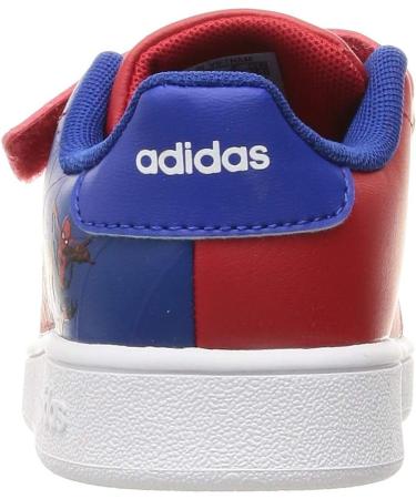 adidas Advantage Cf I Sneaker - Boy's Unisex Kids - 4 UK - Team Royal Blue/Scarlet/White - Buy Online on GoSupps.com