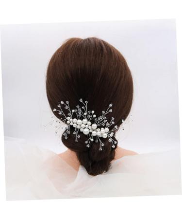 Beaupretty Diamond Hair Accessories Clip Comb side headpiece bridal headpieces for wire side Comb Bridal side Comb headpiece diamond headpiece rhinestone clip Crystal Clip Comb - Buy Online on GoSupps.com