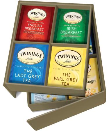 Twinings Tea Classics Sampler Gift Box | Exquisitely Curated Variety Collection | 40 Count Tea Bags | Enjoy Hot or Iced - Buy Online on GoSupps.com