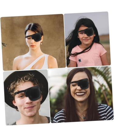 Gogogmee 6 Pcs Single Eye Mask Eye Patch Blindfolds for Adults Portable Eye Protector Goggles Polyester - Buy Online on GoSupps.com