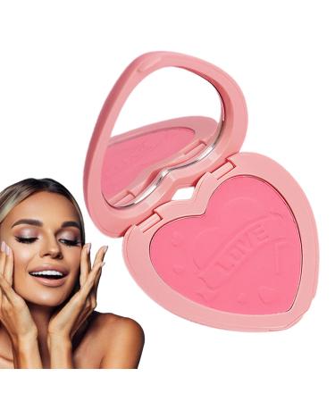 Matte Blush | Highly Pigmented Blush Powder for Cheeks and Face | Girls Face Highlighters for Home, Work, Travel, Shopping, Meeting, Date