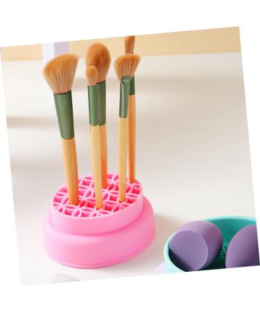 Silicone Makeup Brush Scrubber Bowl & Drying Rack | Ultimate Brush Cleaning Tool | Efficient Storage for Makeup Brushes - Buy Online on GoSupps.com