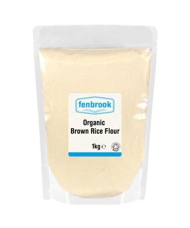 Organic Brown Rice Flour 1kg | Certified Organic by Fenbrook Organic