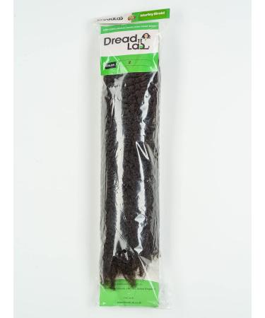 DreadLab - Synthetic Afro Braiding Hair Curly Twist (#2 Brown) - Buy Online on GoSupps.com