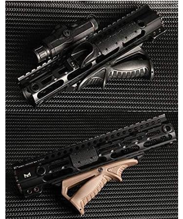 SBGJMY Tactical Grip Front Panel with Thumb Grip - 20mm Picatinny Rail System - Black | International Shipping Available - Buy Online on GoSupps.com