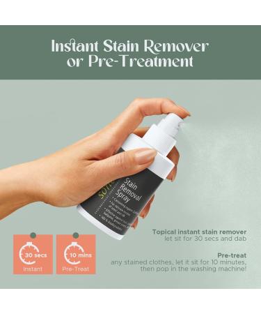 Sonett Organic Stain Removal Spray (Pack of 2) - Vegan & Natural Instant Spot Remover for All Fabrics | Effective Against Fruit Pen & Grease Stains - Buy Online on GoSupps.com