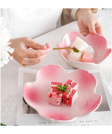 Dinner Plate Kitchen Dinnerware Small Plates Bowls Household Ceramics Beautiful Japanese Fruit Dishes Creative Irregular Cute and Personalized Party Plates Dining Dessert Plate - Buy Online on GoSupps.com