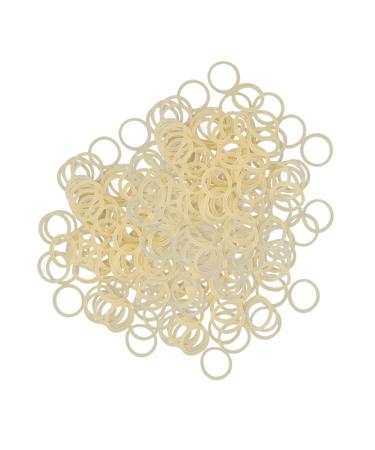 5000Pcs 3/8 Inch 3.5oz Orthodontic Rubber Bands Lightweight Portable Elastic Gap Teeth Bands for Dog Grooming Top Knots