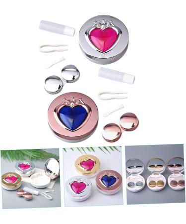 PartyKindom 6 Pcs Contact Lens Case with Mirror & Foil Disassembler - Perfect for Travel - Buy Online on GoSupps.com