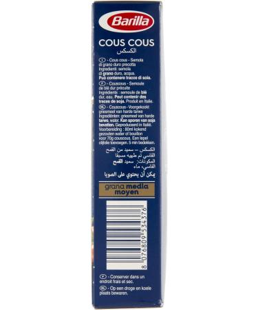  Italian Gourmet E.R. Set of 3 Barilla Cous Cous Pasta Italian Noodles 500g + Italian Gourmet Polpa 400g - Buy Online on GoSupps.com