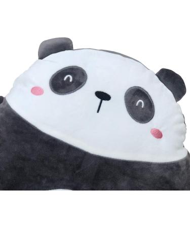 DxDE4U 16 Inch Panda Plush Pillow Blanket - Cute Stuffed Animal Gift for Kids - Ideal for Birthdays, Holidays & Travel - Buy Online on GoSupps.com