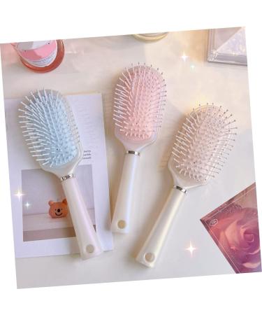 Magiclulu Massage-Air Pillow Ridge Brushes for Curly Hair - Wide Tooth Hairbrush for Women - 22.5x6cm Golden Design - Buy Online on GoSupps.com