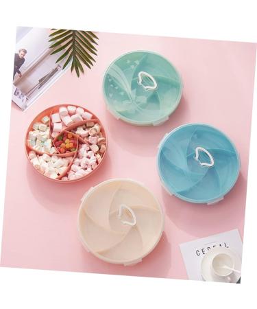 PRETYZOOM Food Tray Veggie Tray Table Trays for Eating Plate Candy Nut Serving Container Platter Household Box 28.5*7.3cm Pink - Buy Online on GoSupps.com