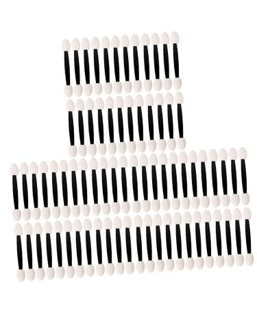 Mipcase 3pcs 4 Double Ended Eye Shadow Stick Makeup Sponges Double Ended Sponge Applicator Lip Mask 6.1x1CMx3pcs As Shownx3pcs