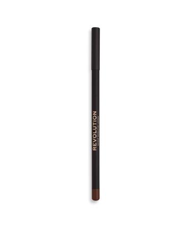 Revolution Beauty London Kohl Eyeliner Brown 1.3g Brown 1 Count (Pack of 1)