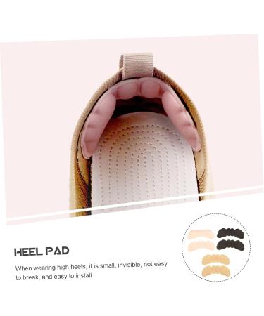 FRCOLOR 9 Pairs Anti-Slip Heel Pads for Women - Self-Adhesive Cushion Inserts for High Heels - Foot Care Heel Wear Stickers in Assorted Colors - Buy Online on GoSupps.com