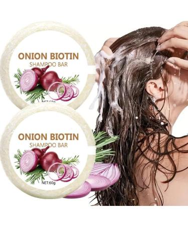  Lonnalee Onion Biotin Shampoo Bar Onion Rosemary Shampoo Soap Nourishing Purifying Onion Biotin Shampoo Soap Moisturizing Onion Rosemary Shampoo Hair Soap Bars - Buy Online on GoSupps.com