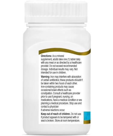 21st Century Slow Release Iron Tablets - 60 ct Pack of 5 - Packaging May Vary - Buy Online on GoSupps.com