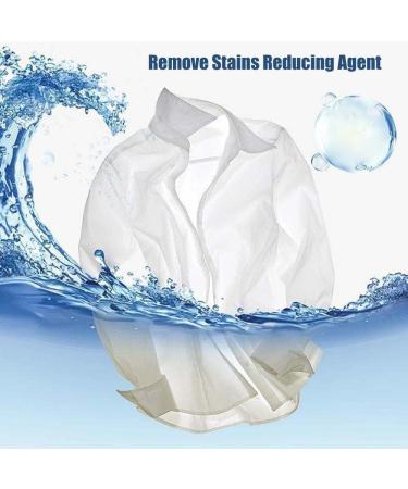Household White Clothing Reducing Agent-Exclusively for White Clothes White Clothes Reducing Agent Remove Stains Reducing Agent Quick and Easy Dirt Spot Removal for Laundry (1pcs) - Buy Online on GoSupps.com