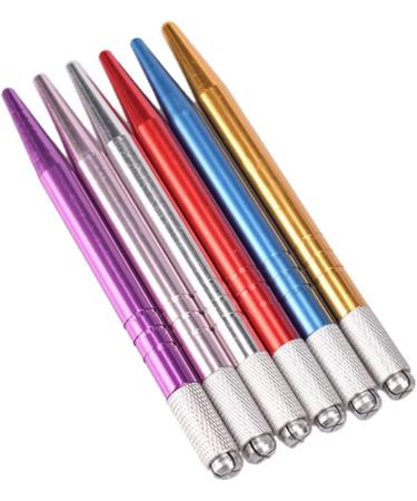 Hemoton 12 Pcs Permanent Eyebrow Pen Eyebrow Pen Microblade Microblading Pen Embroidery Pen Make up - Buy Online on GoSupps.com