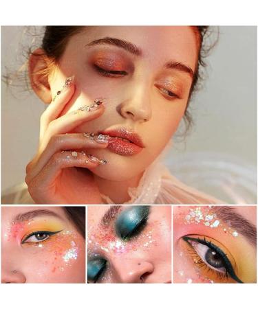  HADAVAKA Glitter Eyeshadow Palette Neon Eye Shadow Makeup 9 Color Eye Shadow Palettes For Stunning Palette Eye Glitter Makeup Glitter Shimmer Eye Make-up For Eyes Face Lips Body (01#) - Buy Online on GoSupps.com