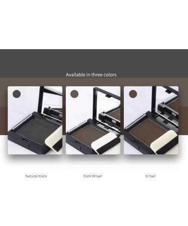 Hairline Powder Hairline Shadow Pressed Powder Instantly Conceals Alopecia White Hair Root Cover Temporary Hair Shading Powder for Thinning Bald Spots Windproof Sweatproof 12g Black - Buy Online on GoSupps.com