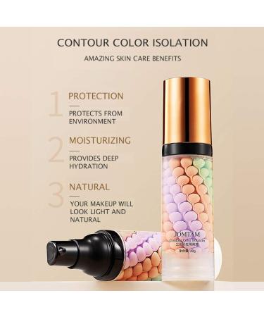 JOMTAM Contour Multi-Color Pink Green Purple Isolation Waterproof Makeup 40g - Buy Online on GoSupps.com