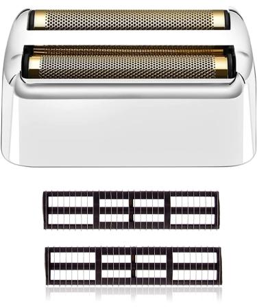Shaver Replacement Foil and Cutters compatible with BaBylissPRO Barberology Double FXFS2 Metal shaver foil replacement