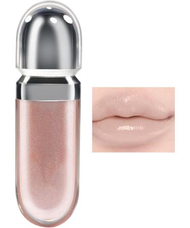 Glossy Lip Gloss Long-Lasting Lip Gloss | Long-Lasting Moisturizing Lip Balm with Plumping Effect Makeup for Women and Teens - Travel - Buy Online on GoSupps.com