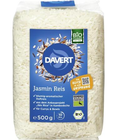  Davert Jasmin Riz 500 g 6 x 500 g - Buy Online on GoSupps.com
