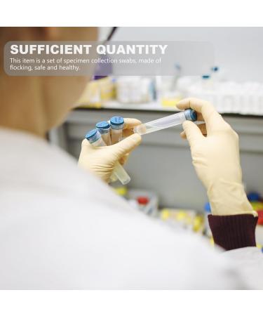 ULTECHNOVO 20Pcs Disposable Nylon Tipped Swabs for Oropharyngeal Sample - Buy Online on GoSupps.com