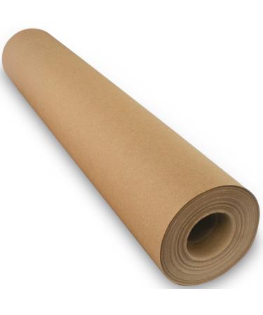 Brown Kraft Paper Roll 17.5 in x 1320 in (110 ft) Made in The USA - Brown Paper Roll - Brown Wrapping Paper Roll - Brown Craft Paper Roll - Roll of Paper - Kraft Wrapping Paper, Shipping Paper