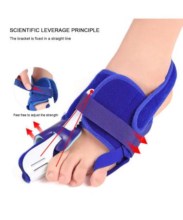 Orthotic Toe Corrector Straps | Adjustable Thumb Alignment Tool for Bunion Relief and Foot Care - Left Foot - Buy Online on GoSupps.com