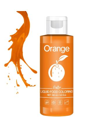 Shop Sugar-Free Liquid Food Coloring - 160ml Orange for Cakes Baking Cookies & DIY Slime - Perfect for Easter Eggs & Torte Deco - Buy Online on GoSupps.com