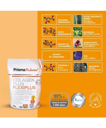 PRISMANATURAL FLEXIPLUS Marine Collagen 500 g - Buy Online on GoSupps.com