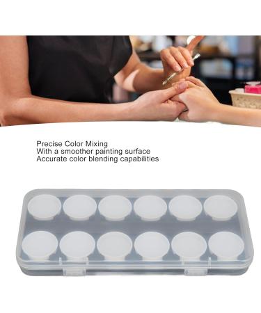 Innovative 24 Grid Nail Art Palette Precise Color Mixing Versatile Tool Portable and Convenient Quality Materials for Manicure and Drawing - Buy Online on GoSupps.com