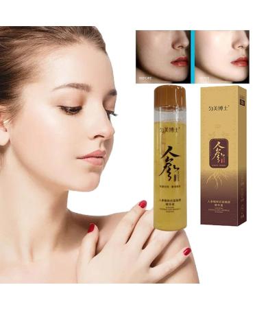 Premium Ginseng Extract Liquid - Anti-Aging Serum & Moisture Cream - Korean Red Ginseng Essence | Fight Collagen Loss & Reduce Folds (2PC) - Buy Online on GoSupps.com