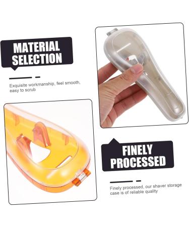 Vintorky 3-Piece Razor Storage Box | Portable Shaver Carrier Bag & Protector Case for Travel - Buy Online on GoSupps.com