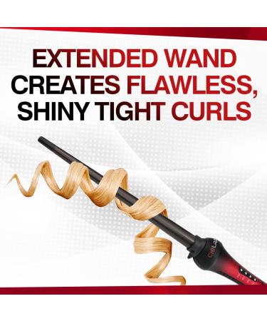 CHI Lava Tapered Hairstyling Wand - Versatile Curling Iron for Medium & Long Hair - Flawless Curls with Lower Temperature - 3/8 to 3/4 Barrel - Buy Online on GoSupps.com