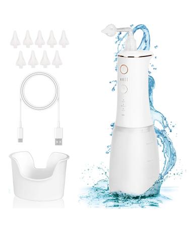 Water Powered Ear Cleaner Safe & Effective Ear Cleaning Kit with 9 Reusable Tips Ear Wax Removal Kit Electric Triple Jet Stream with 3 Pressure Settings USB Rechargeable IP7 Water Resistant