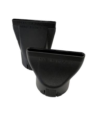 Gamma+ Relax Silent Ionic Hair Dryer - 6-Speed Lightweight Noise Reduction Professional with Concentrator Nozzle - Black - International Shipping Available - Buy Online on GoSupps.com