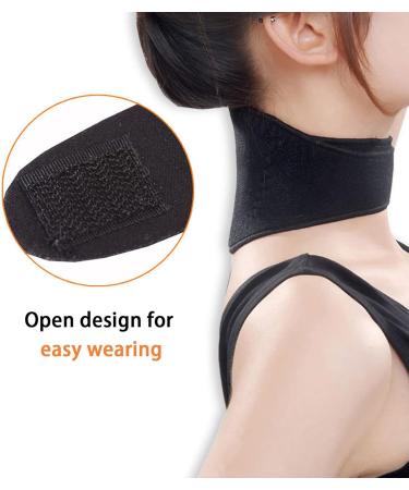 Besreey Heated Neck Wrap | Self-Warming Neck Collar | Adjustable Temperature Neck Support for Pain Relief & Cervical Spondylosis - Buy Online on GoSupps.com