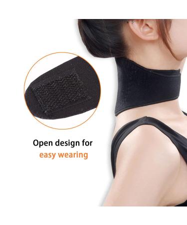 Heated Neck Belt | Electrical Thermal Compress with Magnetic Protection | 3 Adjustable Temperatures for Pain Relief & Cervical Spondylosis - Fulenyi - Buy Online on GoSupps.com