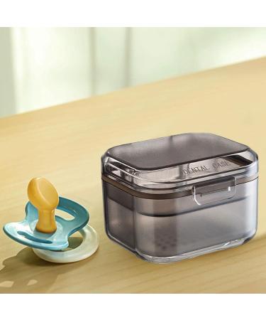 Premium Prosthesis Container & Cleaning Box | Perfect for False Teeth Bridges & Braces - International Shipping Available - Buy Online on GoSupps.com