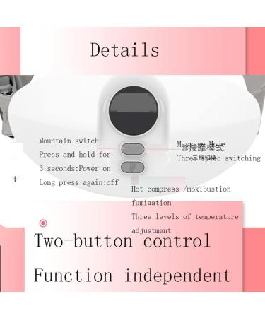 Waist Warming Belt - 3-Speed USB Charged Massage for Pain Relief & Uterine Comfort - Buy Online on GoSupps.com