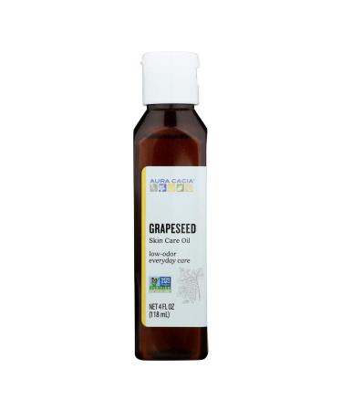 Aura Cacia Natural Skin Care Oil Grapeseed - 4 fl oz