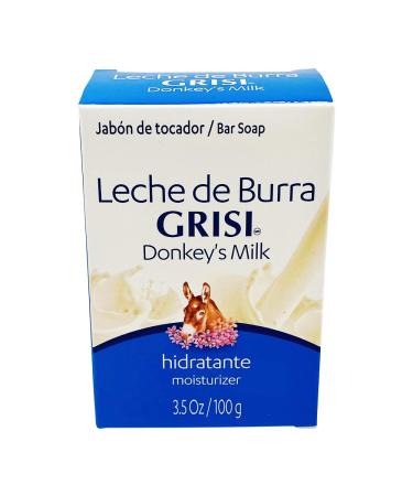 Grisi Donkey's Milk Soap 4-pack 3.5oz - Luxurious and Moisturizing Bar Soap - Buy Online on GoSupps.com