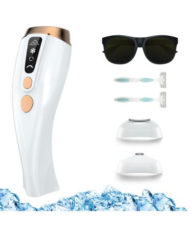 IPL Hair Removal for Women and Men  Jitesy Permanent Hair Removal Device Painless at-Home  Suitable for Face Armpits Legs Arms Bikini Line Whole Body  999 999+ Flashes for Whole Family Use