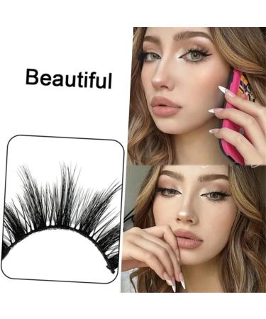 15 Pairs Natural Look Eyelashes Faux Mink Fake Eyelashes Light Volume False Lashes Fluffy Strip Lashes for wedding events photo shooting night out parties or daily use - Buy Online on GoSupps.com