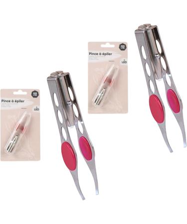LED Tweezers Set - 2 Pieces for Precision and Convenience | Buy Internationally - Buy Online on GoSupps.com